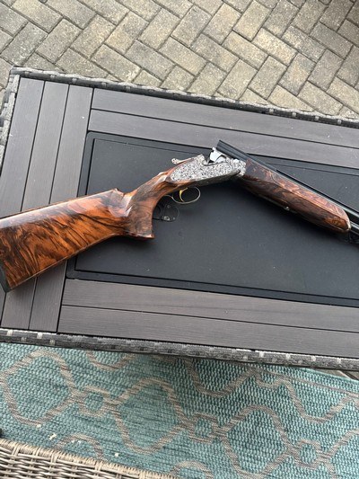 Perazzi Side Plate MX8 Custom SCO Max Gobbi Engraved With Custom ordered 32