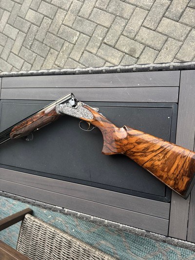 Perazzi Side Plate MX8 Custom SCO Max Gobbi Engraved With Custom ordered 32