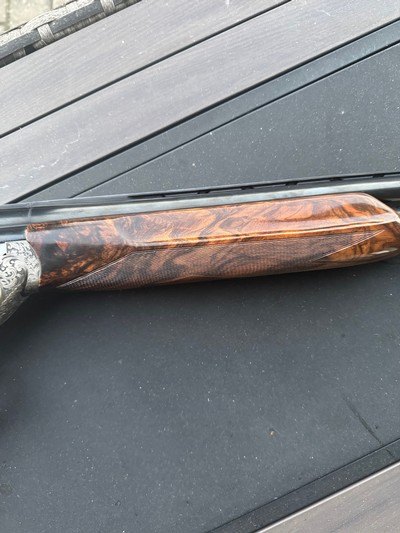Perazzi Side Plate MX8 Custom SCO Max Gobbi Engraved With Custom ordered 32