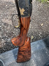 Krieghoff K80 12 gauge Pro Sporter 32 Inch Barrel Custom Engraved 24K Gold Inlays CAT005 Stock. - Image 3 of 10