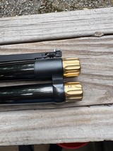 Krieghoff K80 12 gauge Pro Sporter 32 Inch Barrel Custom Engraved 24K Gold Inlays CAT005 Stock. - Image 10 of 10