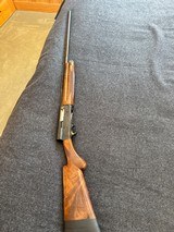 Browning A5 Magnum 12 Gauge with Iridescent Churl Fiddleback High Grade Walnut Stock and Forearm - 1 of 11