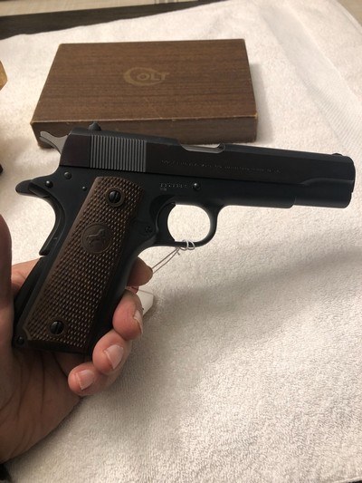 A COLT COLLECTOR MUST HAVEColt 1911, Special Barrel Bushing MFG 1970