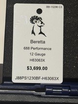 Beretta 688 Performance Sporting BFast 12 Gauge 30