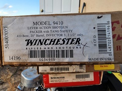 Winchester 9410 packer 410 shotgun - Image 2 of 2