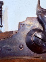 Shiloh Sharps Mfg. Co. 1863 New Model Sporter Single shot black powder percussion breech loading rifle, 45 cal. - 12 of 15