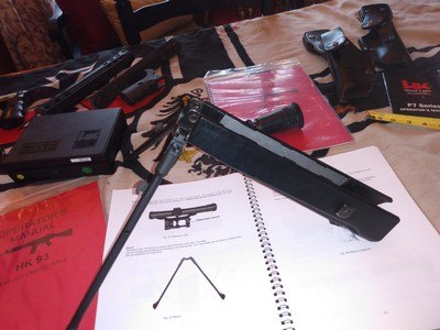 Bipod for any Heckler & Koch HK rifle that has the groove in the foregrip 91/93 or Clones - Image 1 of 12