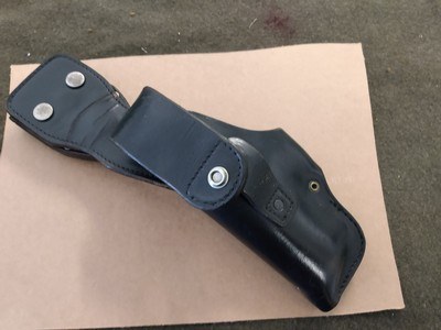 Left-handed German Police HK P7 holster 1980's Can fit others
