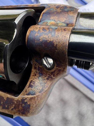 COLT SAA SINGLE ACTION ARMY 45 COLT 3RD GEN- CUSTOM ONE PIECE STOCKS - Image 8 of 12