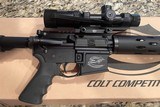 Colt Competition CRE-16GT .223 Wylde chamber w/Colt mount and Bushnell 1-4X scope - 2 of 12