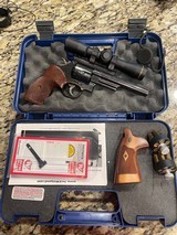 Smith and Wesson Model 57-6 .41 Magnum with Weigand mount and Leupold Scope - 2 of 8