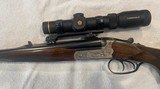 Merkel side by side 7mmx57R, Suhl, Germany w/Leupold VXR - 3 of 12