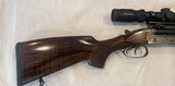 Merkel side by side 7mmx57R, Suhl, Germany w/Leupold VXR - 8 of 12