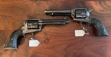 Colt Single Action Army 5 1/2" .38-40 SASS Commemorative matching serial number pair. - Image 1 of 3