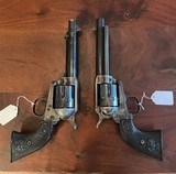 Colt Single Action Army 5 1/2" .38-40 SASS Commemorative matching serial number pair. - Image 3 of 3