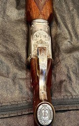 Ultra Rare Parker DHE 1/2 Frame — Only 86 Known, This One Stands Alone, Skeet & Skeet, 28” barrels, double trigger, ivory sights, and Beavertail - 5 of 14