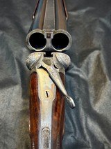 Ultra Rare Parker DHE 1/2 Frame — Only 86 Known, This One Stands Alone, Skeet & Skeet, 28” barrels, double trigger, ivory sights, and Beavertail - 6 of 14