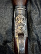 Ultra Rare Parker DHE 1/2 Frame — Only 86 Known, This One Stands Alone, Skeet & Skeet, 28” barrels, double trigger, ivory sights, and Beavertail - 4 of 14