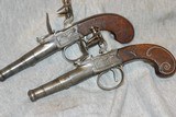 BRITISH OFFICERS FLINTLOCKS PAIR - 8 of 10