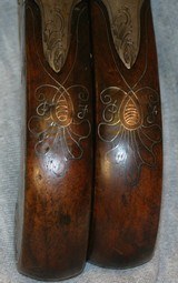 BRITISH OFFICERS FLINTLOCKS PAIR - 10 of 10