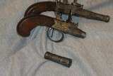 BRITISH OFFICERS FLINTLOCKS PAIR - 6 of 10
