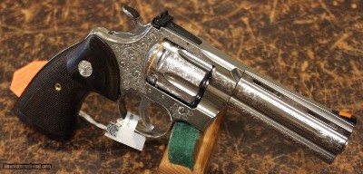 ENGRAVED COLT PYTHON