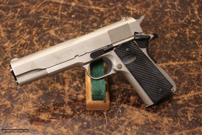 COLT GOVERNMENT BRUSHED NICKEL