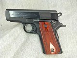 COLT, NEW AGENT 1911, 45 ACP - 1 of 4