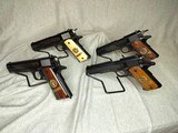 COLT, WWI COMMEMORATIVE SET OF 4 1911's, 45ACP
