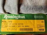 REMINGTON, 870 OHIO STATE HWP, 12 GA - 12 of 12