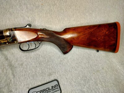 WESTLEY RICHARDS, RARE BOX LOCK DOUBLE RIFLE, .500/.465 - Image 7 of 16