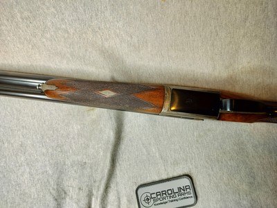 WESTLEY RICHARDS, RARE BOX LOCK DOUBLE RIFLE, .500/.465 - Image 13 of 16