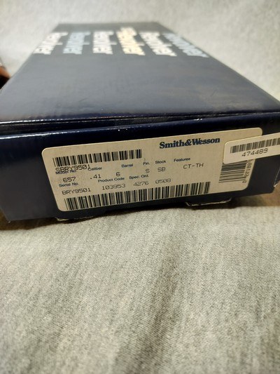 SMITH & WESSON, 657-3, .41 MAG - Image 5 of 5