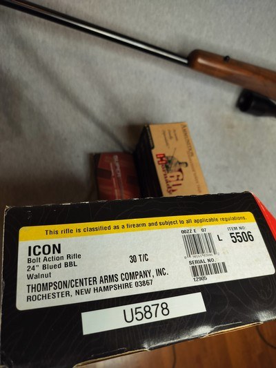 THOMPSON CENTER, ICON, 30 TC - Image 14 of 14