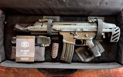 FN SCAR 15P, 5.56, SBR (Short Barrel Rifle) New, with FN Telescoping Stock - Image 1 of 7
