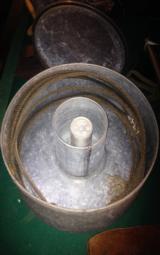 antique tin lariat storage bin - 2 of 2