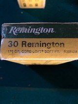 Remington30 remington ammo - 1 of 1
