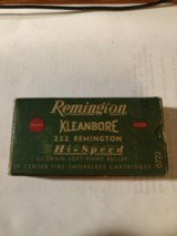 Remington Kleanbore 222 Hi-Speed 50 gr soft point - 1 of 1