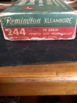 Remington Kleanbore 244 90 gr+75gr - 1 of 1