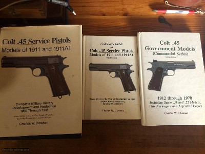 Clawson- Colt 45 Service Pistols