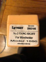 Lyman tang sight for 1886 & 1894 Winchester