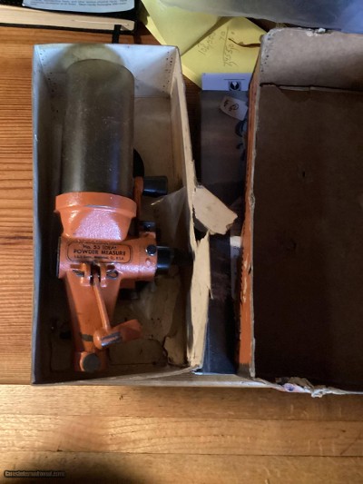 Lyman Ideal powder measure no.55