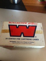 Winchester New 358 brass - 2 of 2