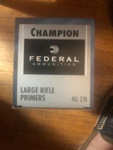 Federal Champion Large rifle primers #210 - 1 of 1