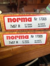 2 boxes of 7x57R Norma ammo - 1 of 1
