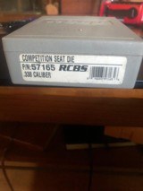 RCBS 338
competition seating
die