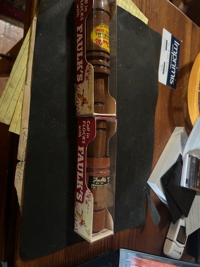Faulk s MV99 and WA38A duck calls