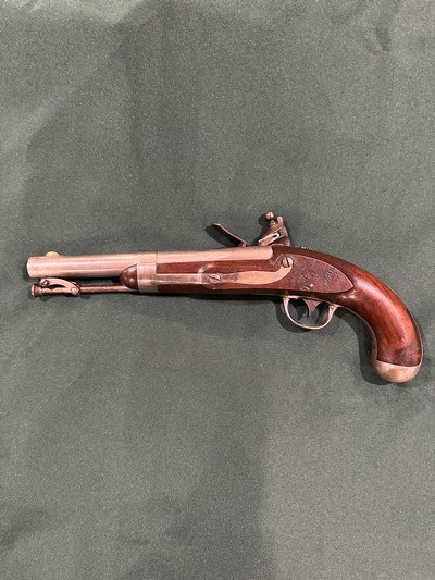 Robert Johnson U.S. Model 1836 Flintlock Pistol