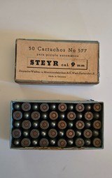 STEYR cal. 9MM50 Cartuchos No 577 - 1 of 6