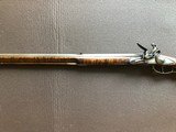 Custom .62 cal flintlock left- handed muzzleloader rifle, made by Mike Gahagan - 2 of 4